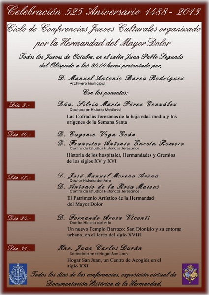 Ciclo de Conferencias Jueves Culturales