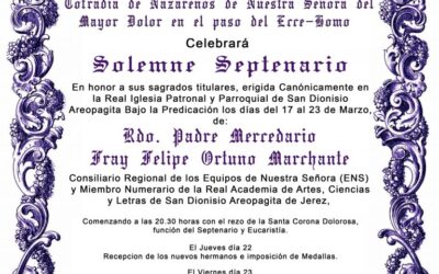 Convocatoria Septenario 2018